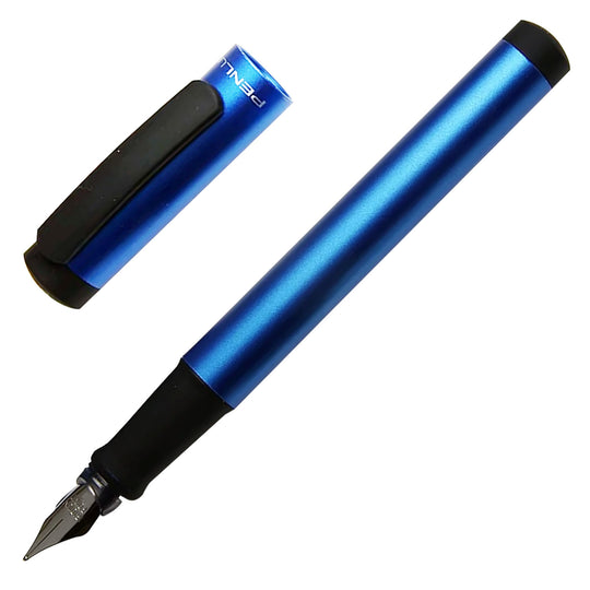 Penlux Junior Fountain Pen - Metallic Blue