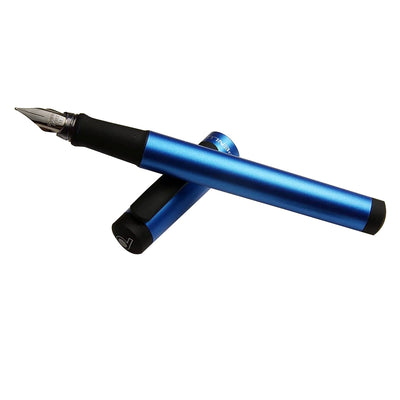 Penlux Junior Fountain Pen - Metallic Blue 2
