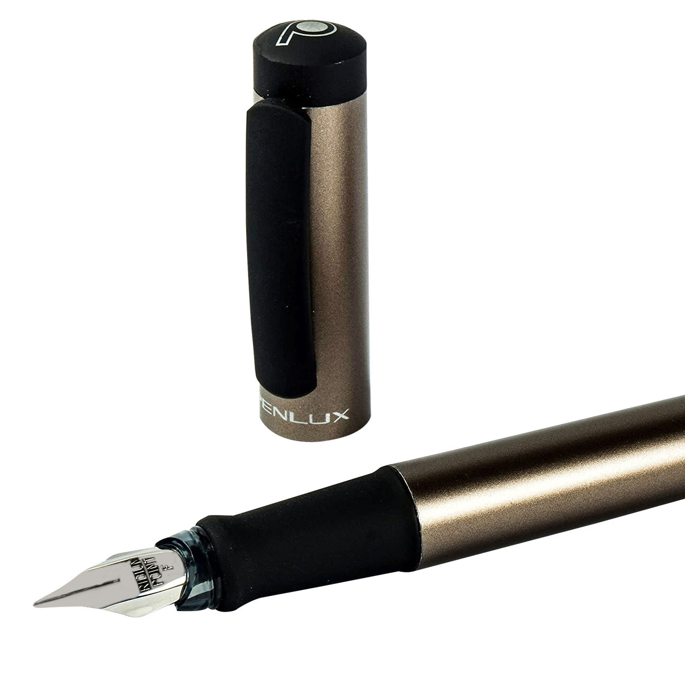 Penlux Junior Fountain Pen - Metallic Charcoal 2