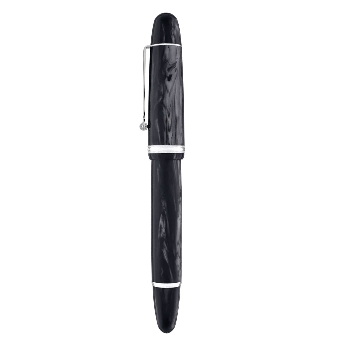 Penlux Masterpiece Grande 14K Fountain Pen - Black Wave 3