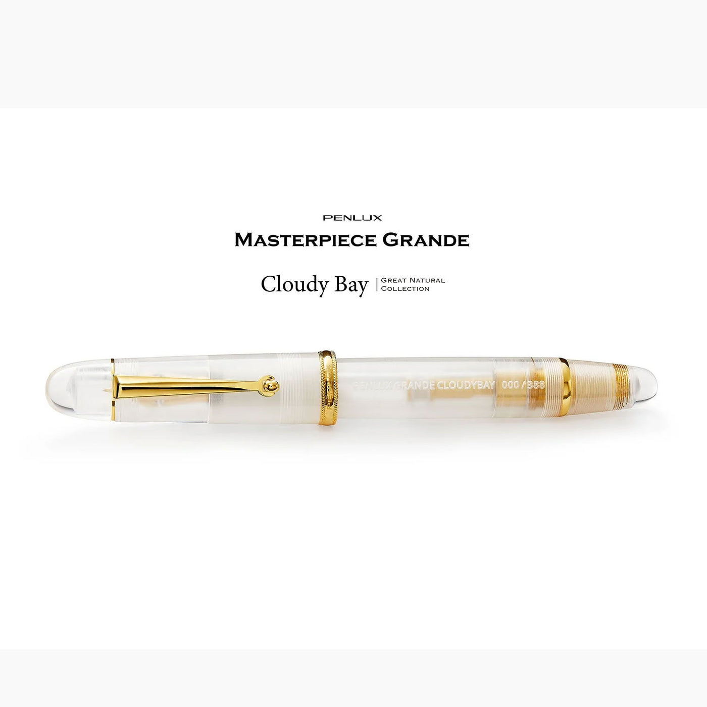 Penlux Masterpiece Grande Fountain Pen - Cloudybay (Limited Edition) 2