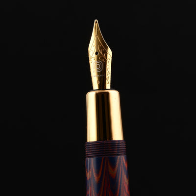 Penlux Elite Ebonite Fountain Pen - Sunset GT 10