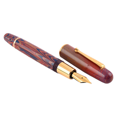 Penlux Elite Ebonite Fountain Pen - Sunset GT 2