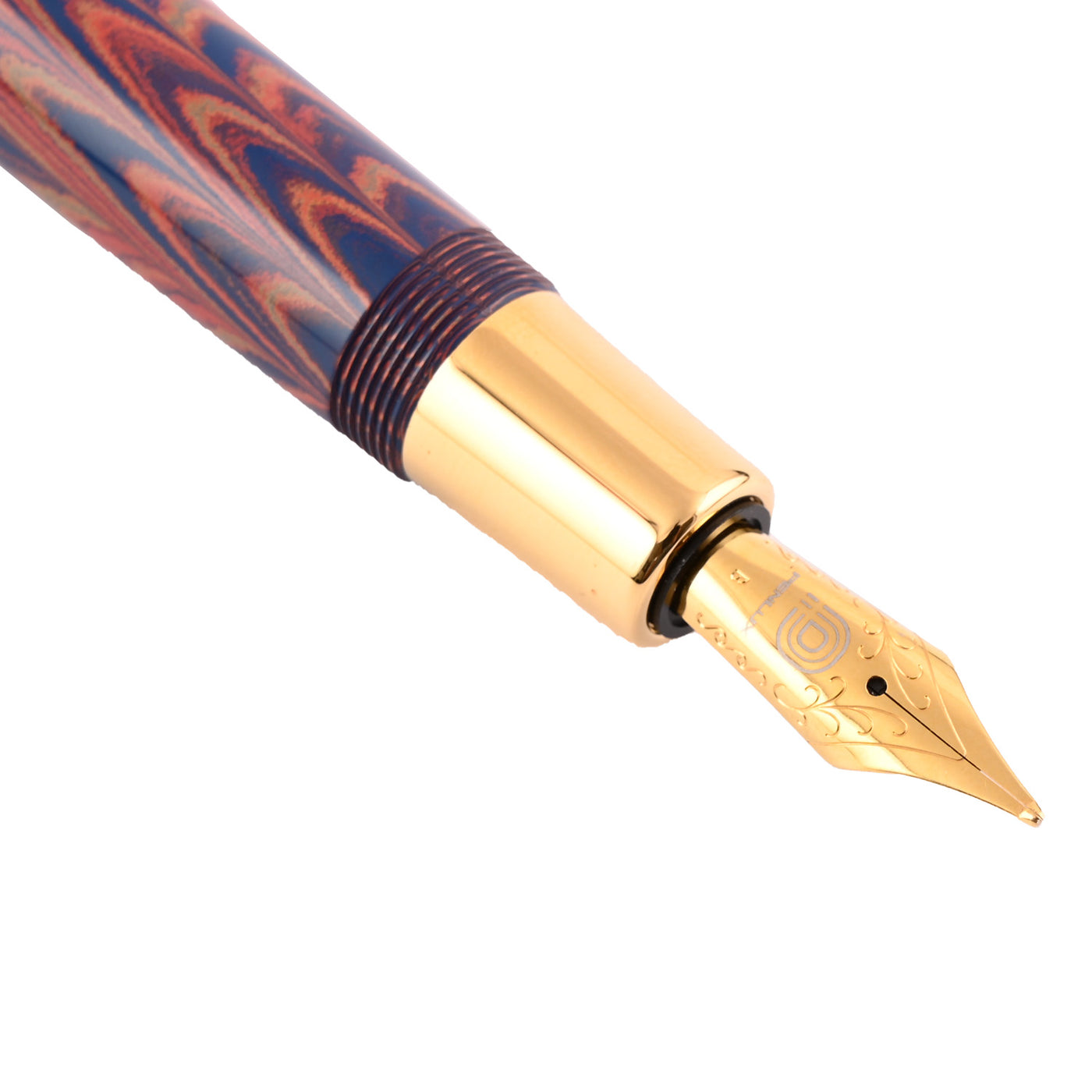 Penlux Elite Ebonite Fountain Pen - Sunset GT 3