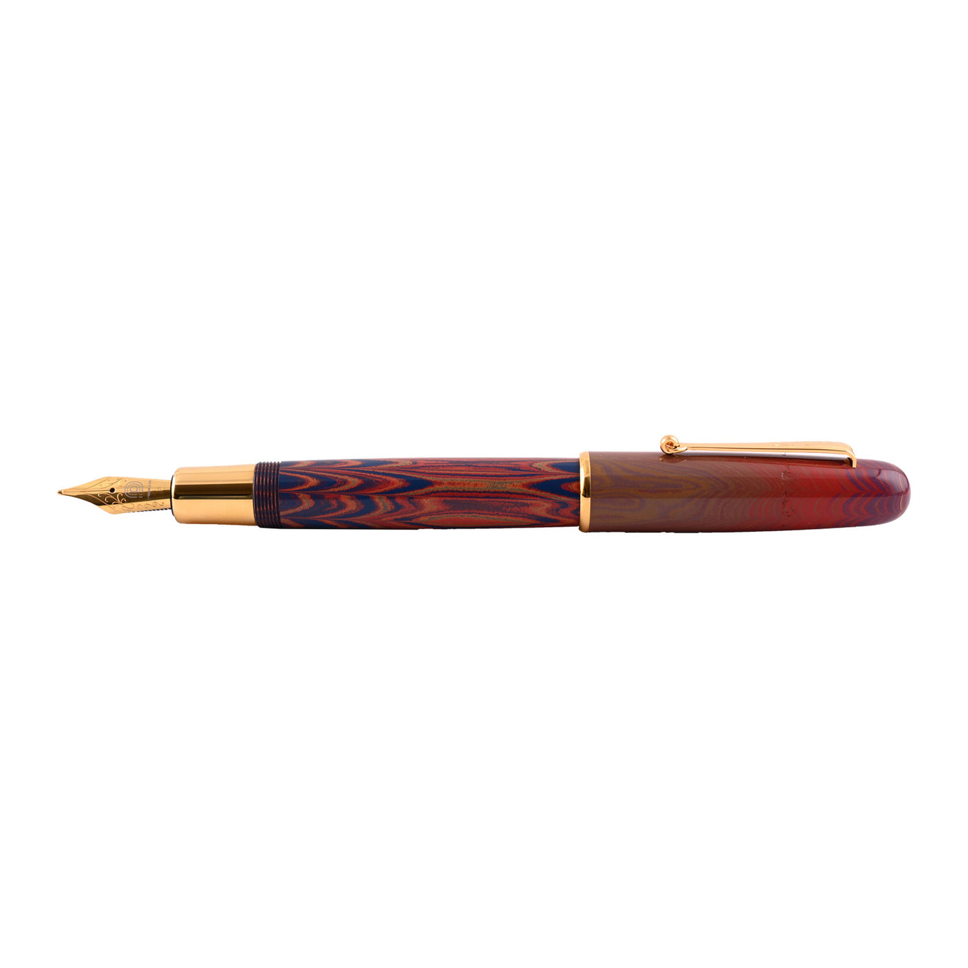 Penlux Elite Ebonite Fountain Pen - Sunset GT 5