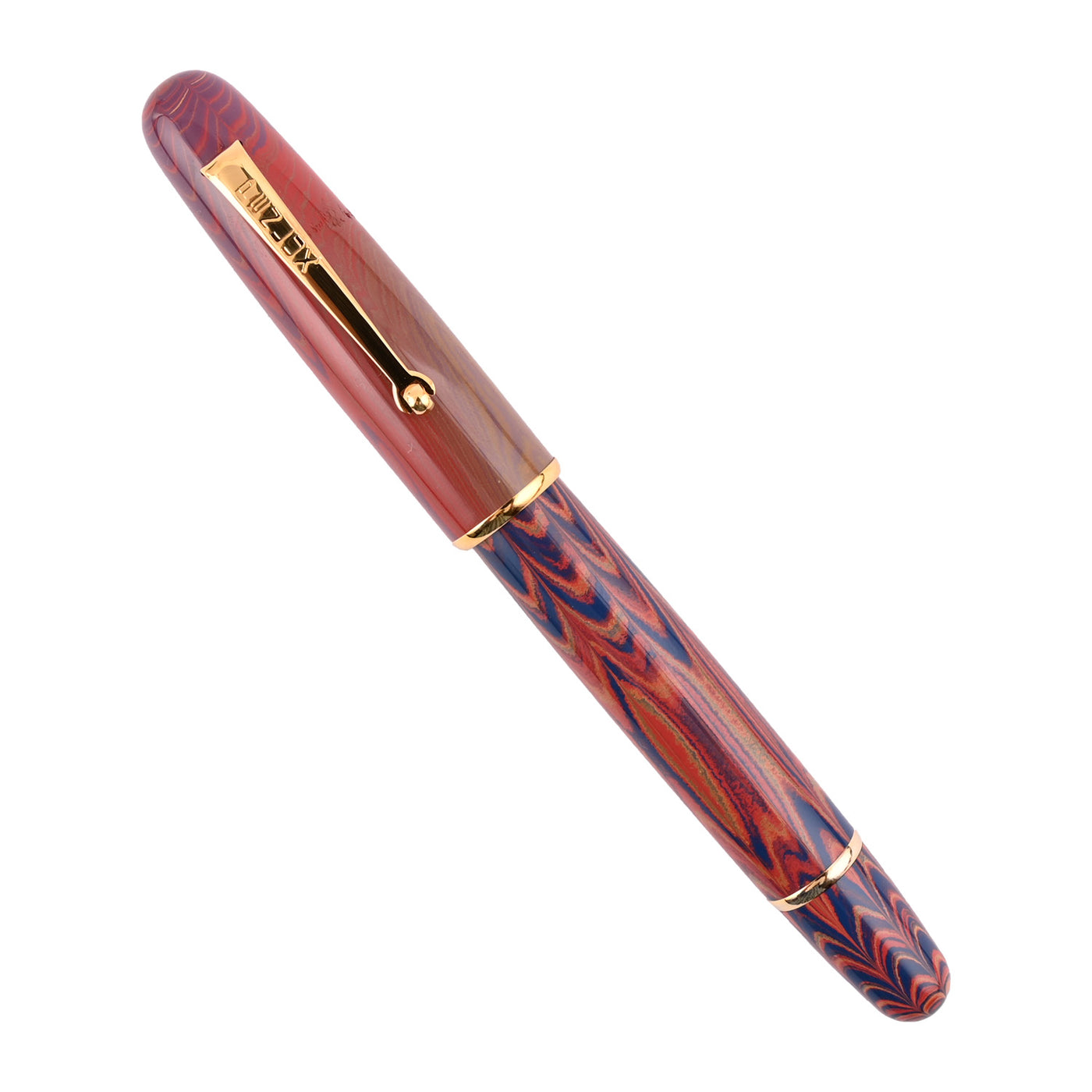 Penlux Elite Ebonite Fountain Pen - Sunset GT 6