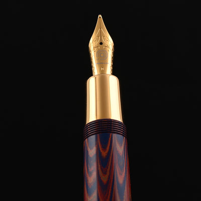 Penlux Elite Ebonite Fountain Pen - Sunset GT 9