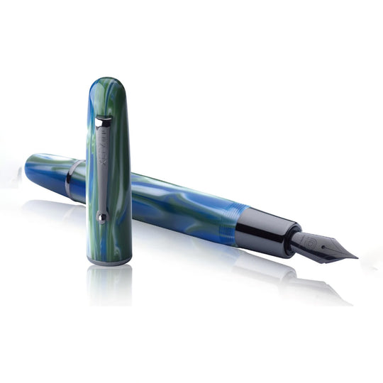 Penlux Elite Fountain Pen - Green Earth (Limited Edition)