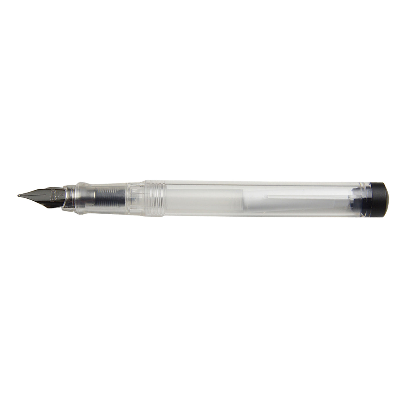 Penlux Junior Fountain Pen - Clear Black 3