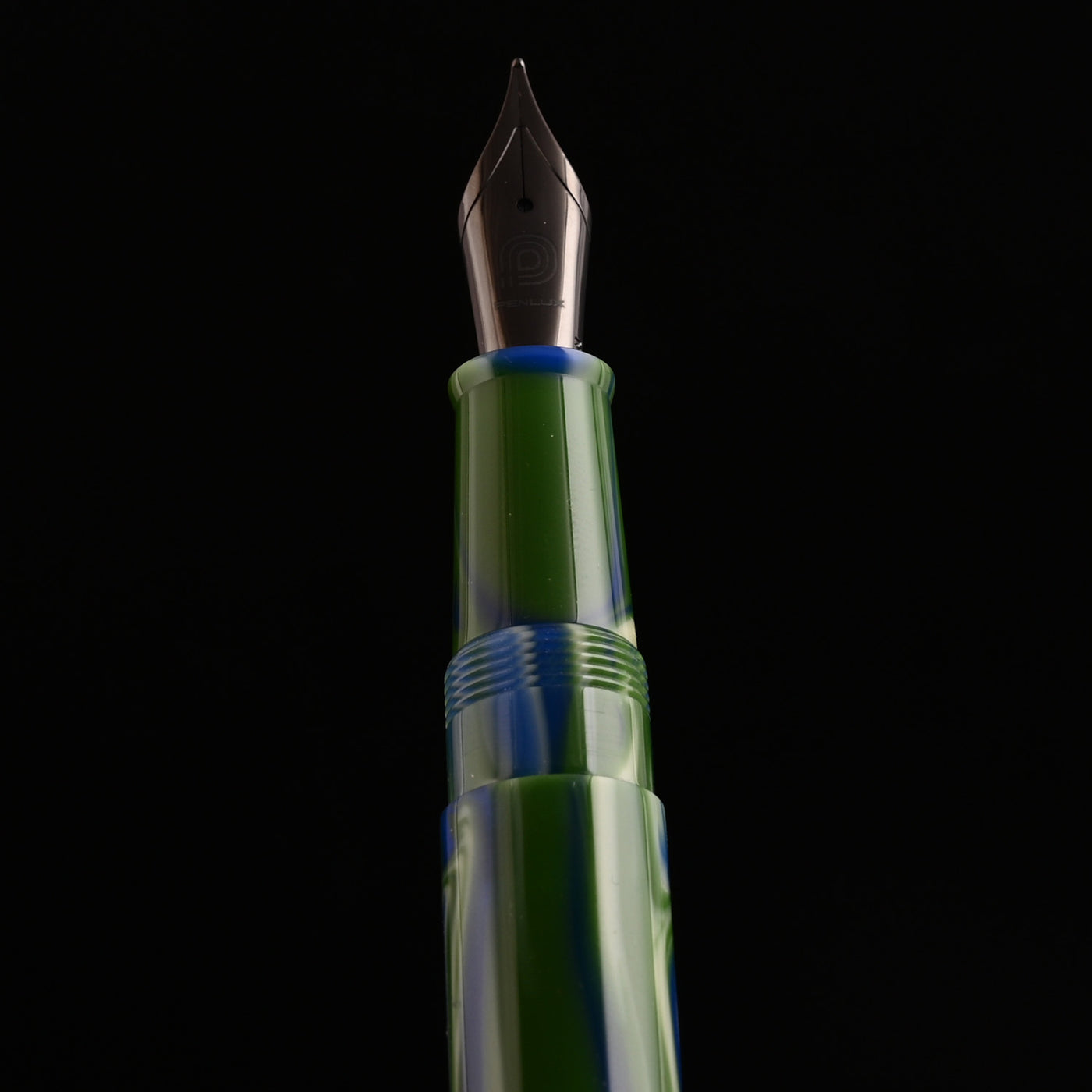 Penlux Masterpiece Delgado Fountain Pen - Green Earth (Limited Edition) 12