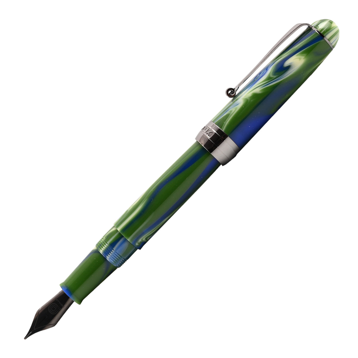 Penlux Masterpiece Delgado Fountain Pen - Green Earth (Limited Edition) 1