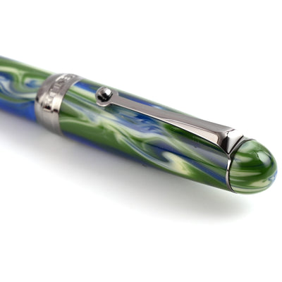 Penlux Masterpiece Delgado Fountain Pen - Green Earth (Limited Edition) 6