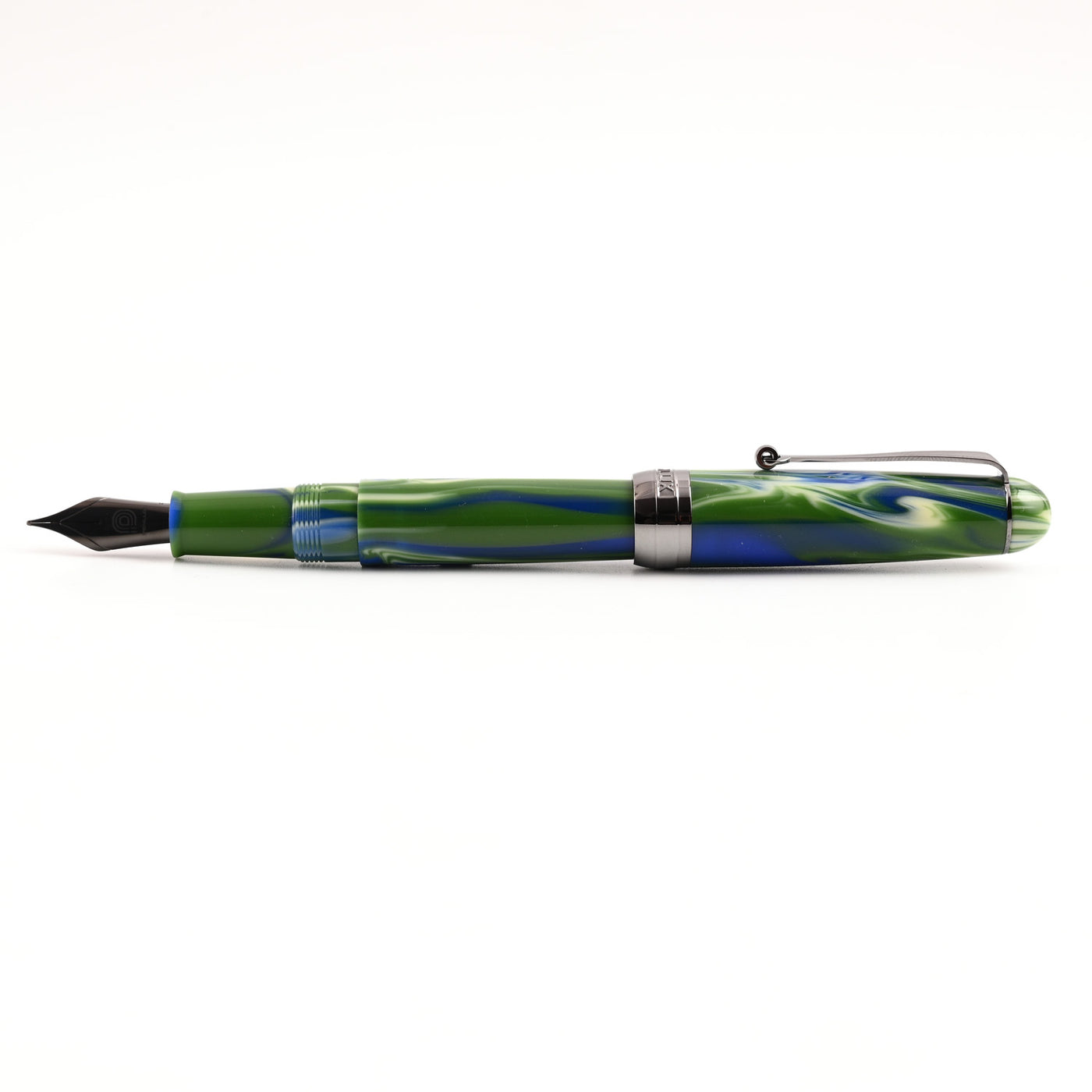 Penlux Masterpiece Delgado Fountain Pen - Green Earth (Limited Edition) 7