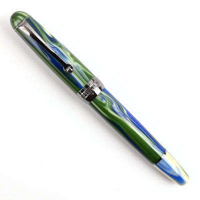 Penlux Masterpiece Delgado Fountain Pen - Green Earth (Limited Edition) 8