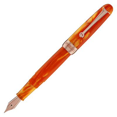 Penlux Masterpiece Delgado Fountain Pen - Tangerine RGT