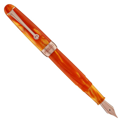 Penlux Masterpiece Delgado Fountain Pen - Tangerine RGT