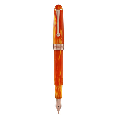 Penlux Masterpiece Delgado Fountain Pen - Tangerine RGT