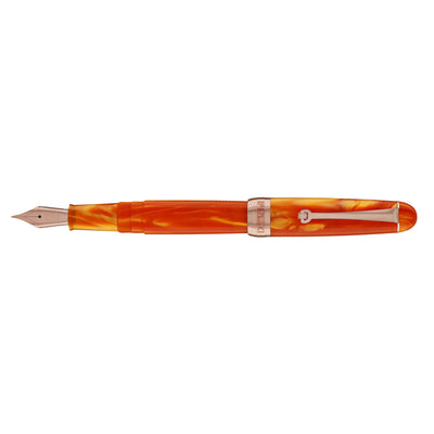 Penlux Masterpiece Delgado Fountain Pen - Tangerine RGT