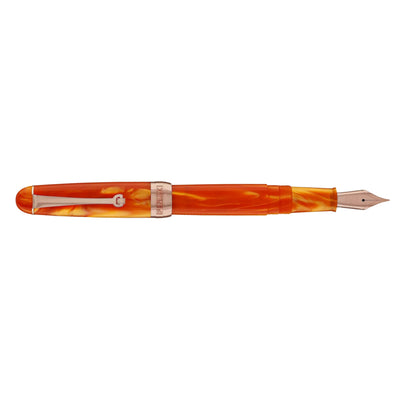 Penlux Masterpiece Delgado Fountain Pen - Tangerine RGT