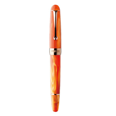 Penlux Masterpiece Delgado Fountain Pen - Tangerine RGT