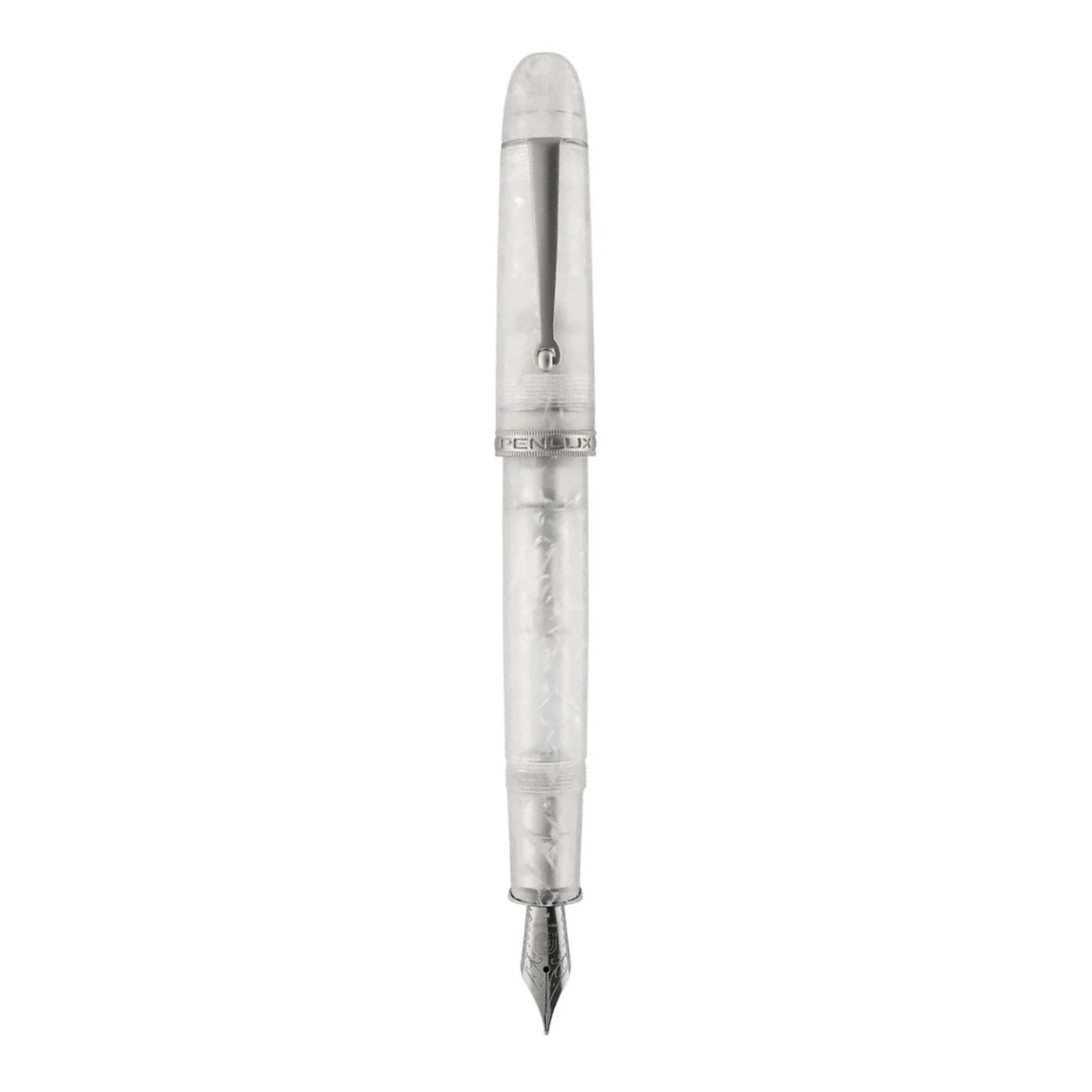 Penlux Masterpiece Grande 14K Fountain Pen - Snowflake (Limited Edition)