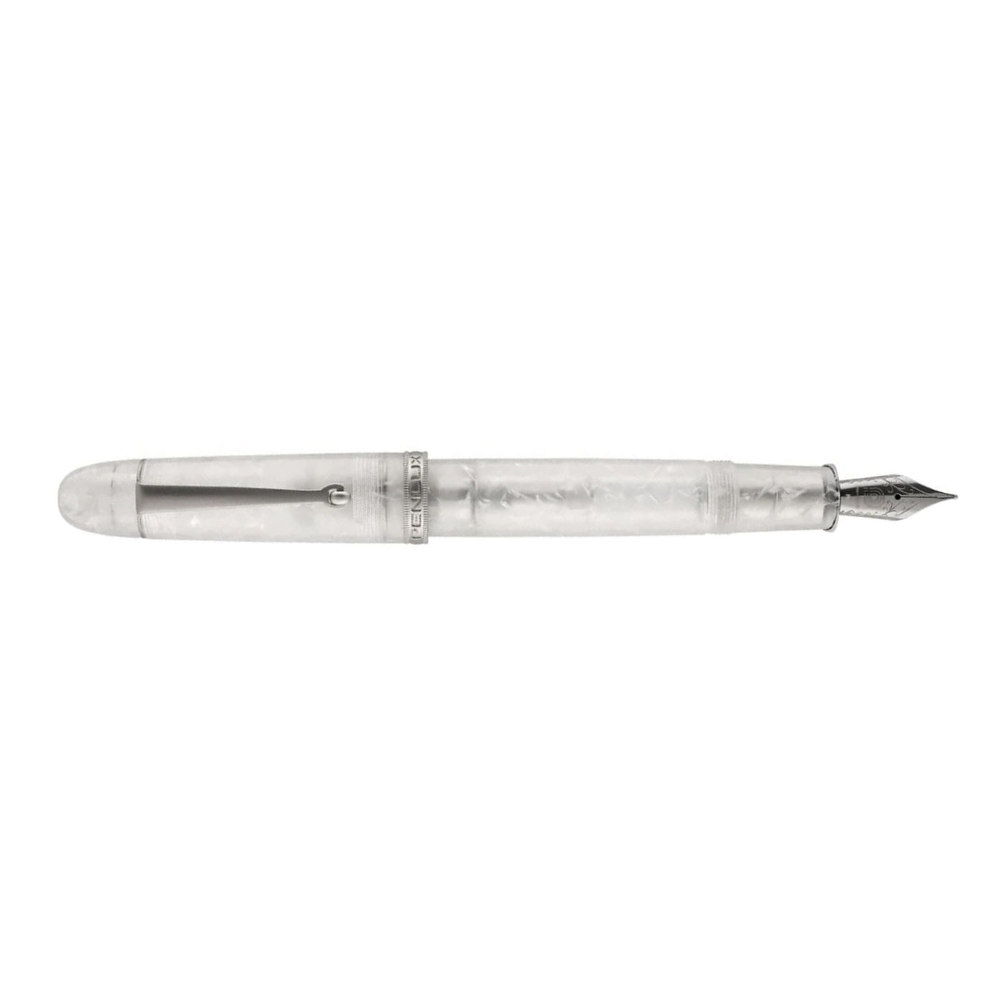 Penlux Masterpiece Grande 14K Fountain Pen - Snowflake (Limited Edition)