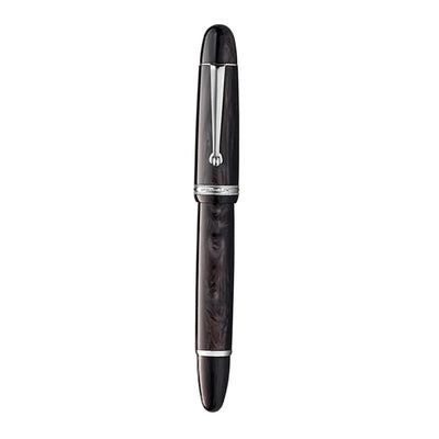 Penlux Masterpiece Grande 18K Fountain Pen - Black Wave