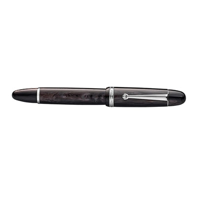 Penlux Masterpiece Grande 18K Fountain Pen - Black Wave