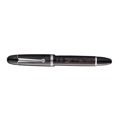 Penlux Masterpiece Grande 18K Fountain Pen - Black Wave