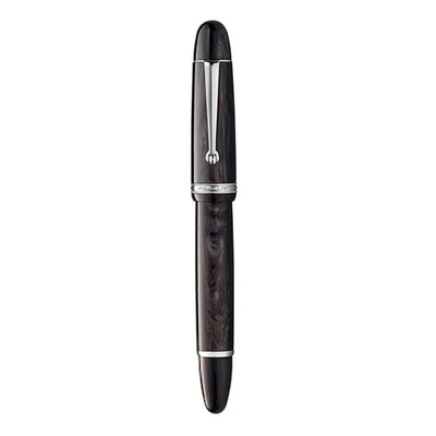 Penlux Masterpiece Grande 18K Fountain Pen - Black Wave