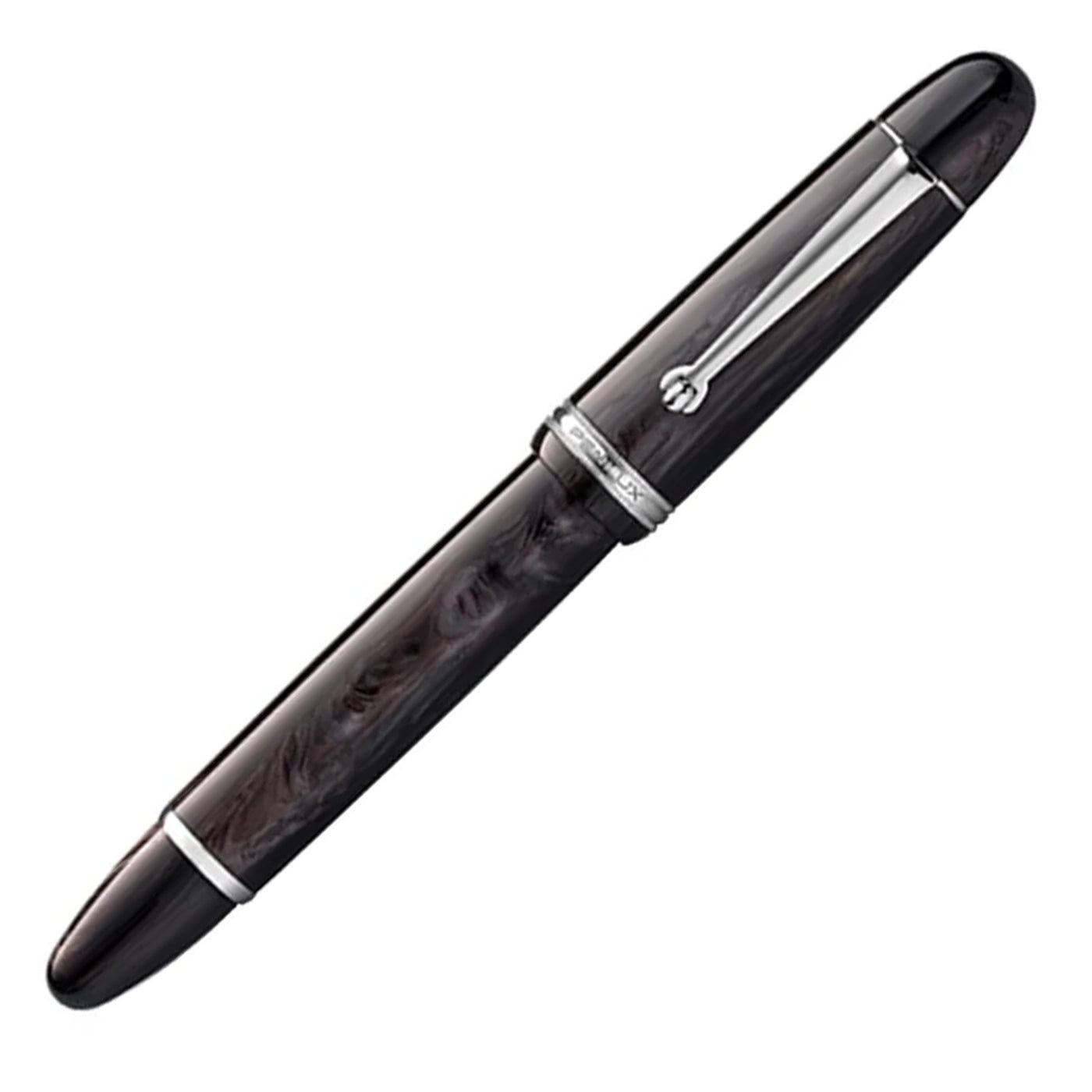 Penlux Masterpiece Grande 18K Fountain Pen - Black Wave