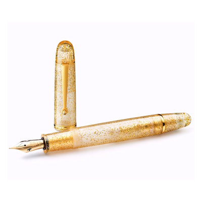 Penlux Masterpiece Grande Fountain Pen - Golden Sand GT