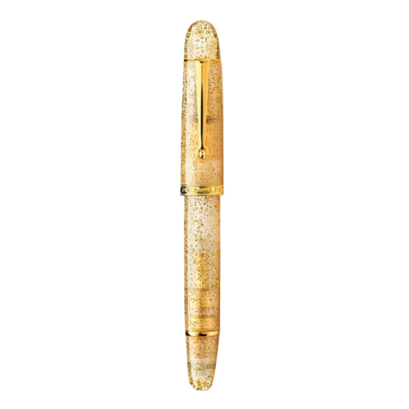 Penlux Masterpiece Grande Fountain Pen - Golden Sand GT