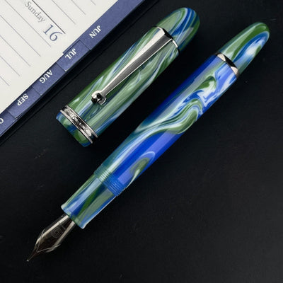 Penlux Masterpiece Grande Fountain Pen - Green Earth (Limited Edition) 4