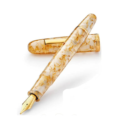 Penlux Masterpiece Grande Fountain Pen - Koi Golden Crystal