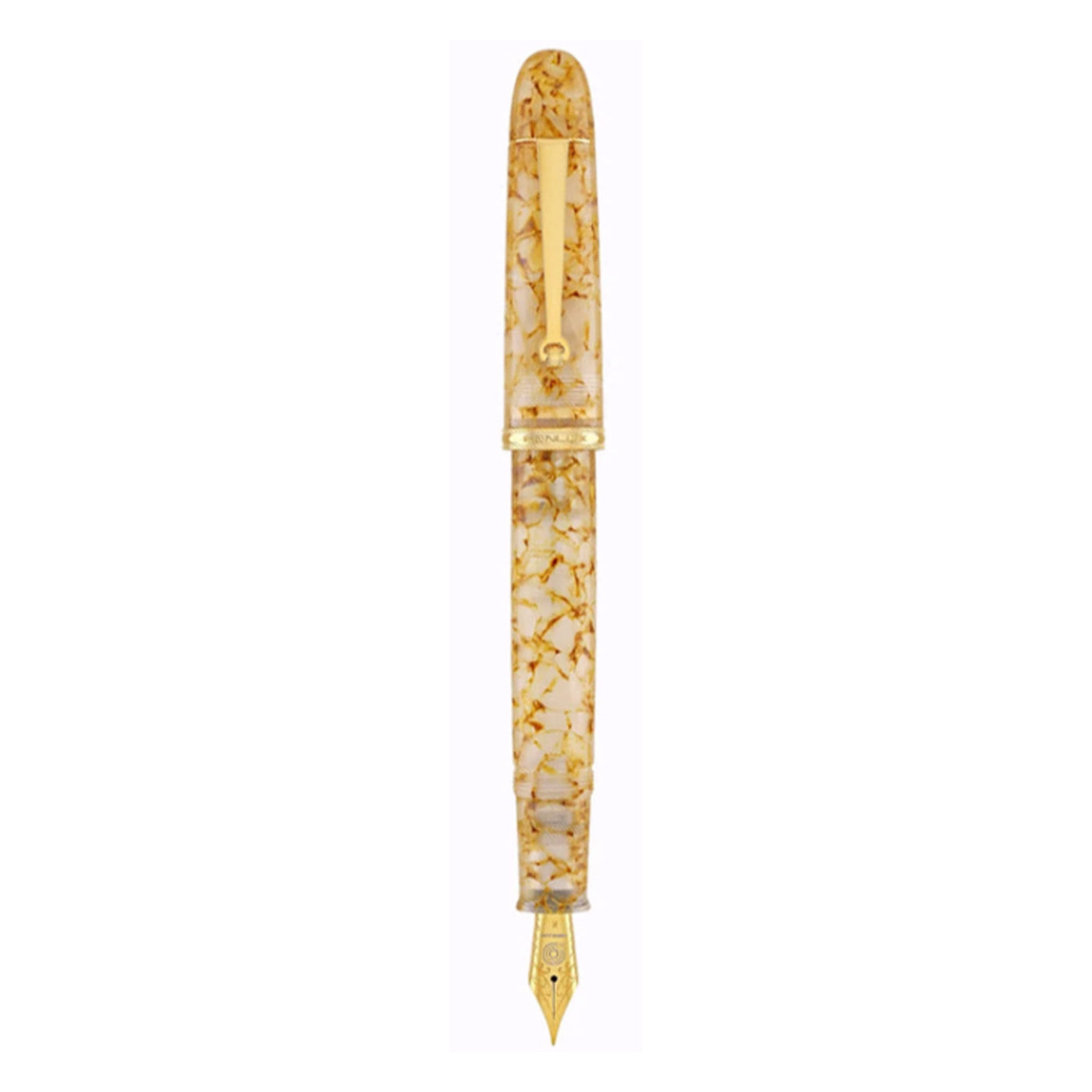 Penlux Masterpiece Grande Fountain Pen - Koi Golden Crystal
