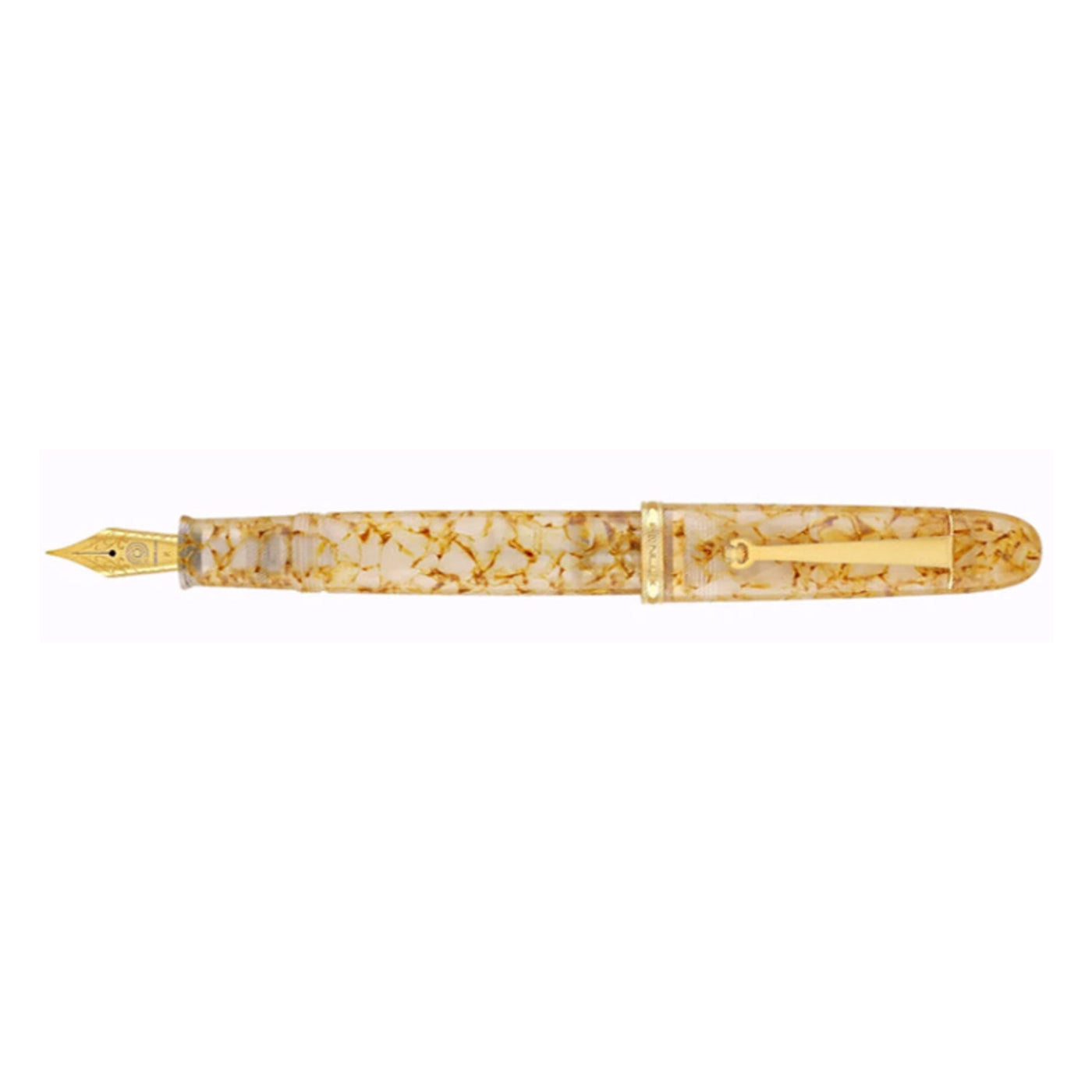 Penlux Masterpiece Grande Fountain Pen - Koi Golden Crystal