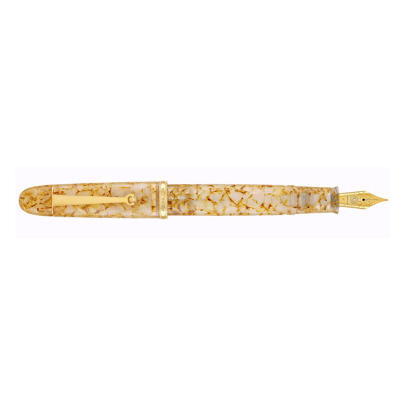 Penlux Masterpiece Grande Fountain Pen - Koi Golden Crystal