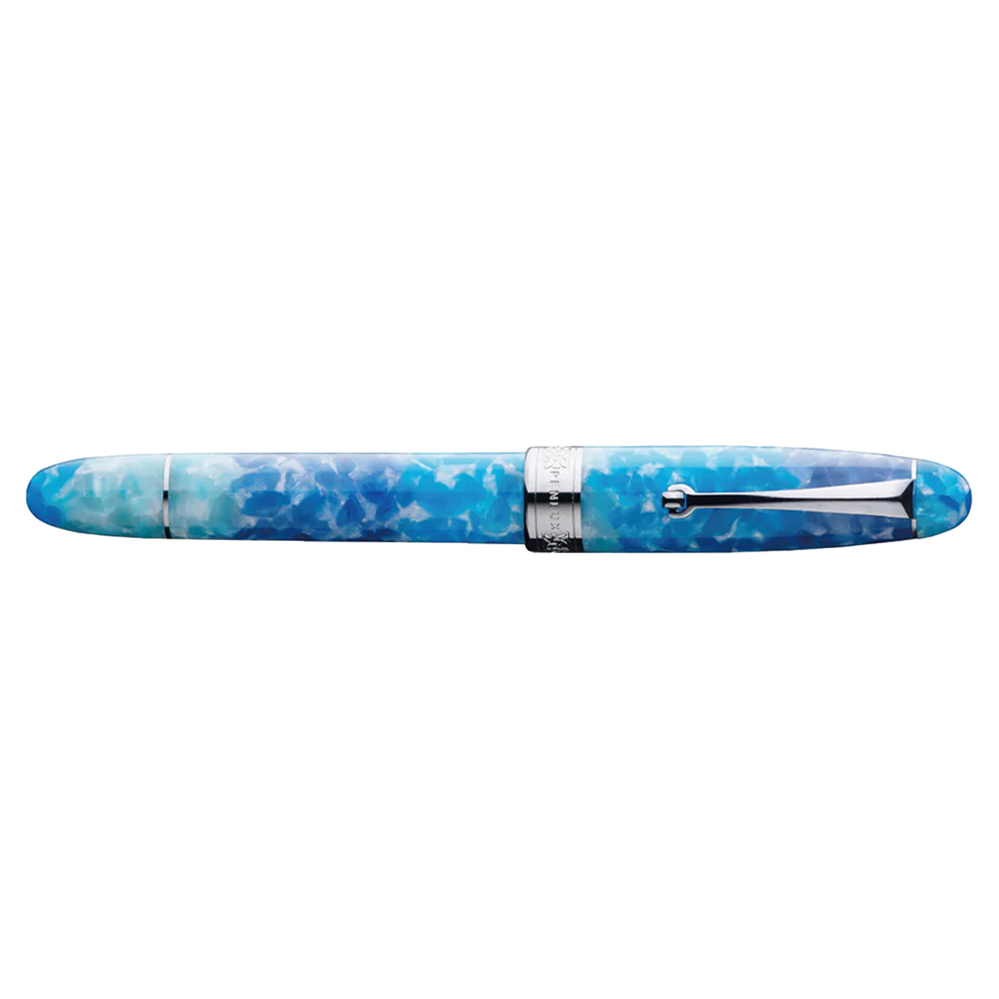 Penlux Masterpiece Grande Reserva Fountain Pen - Blue Tears CT