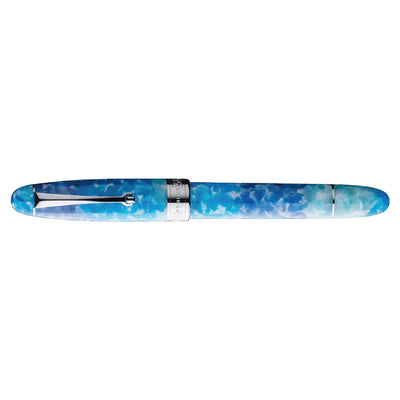 Penlux Masterpiece Grande Reserva Fountain Pen - Blue Tears CT