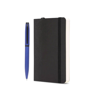 Pennline Atlas Combo Set, Matte blue - Ball Pen + A6 Note Book 1