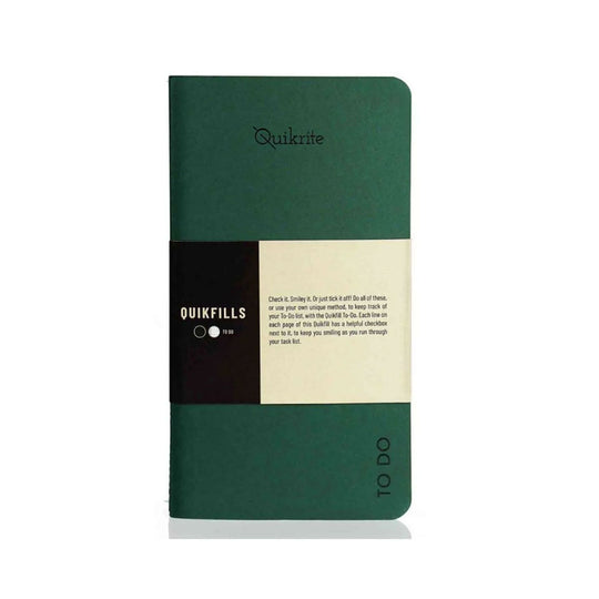 Pennline Quikfill Notebook Refill For Quikrite, Green - Set Of 2