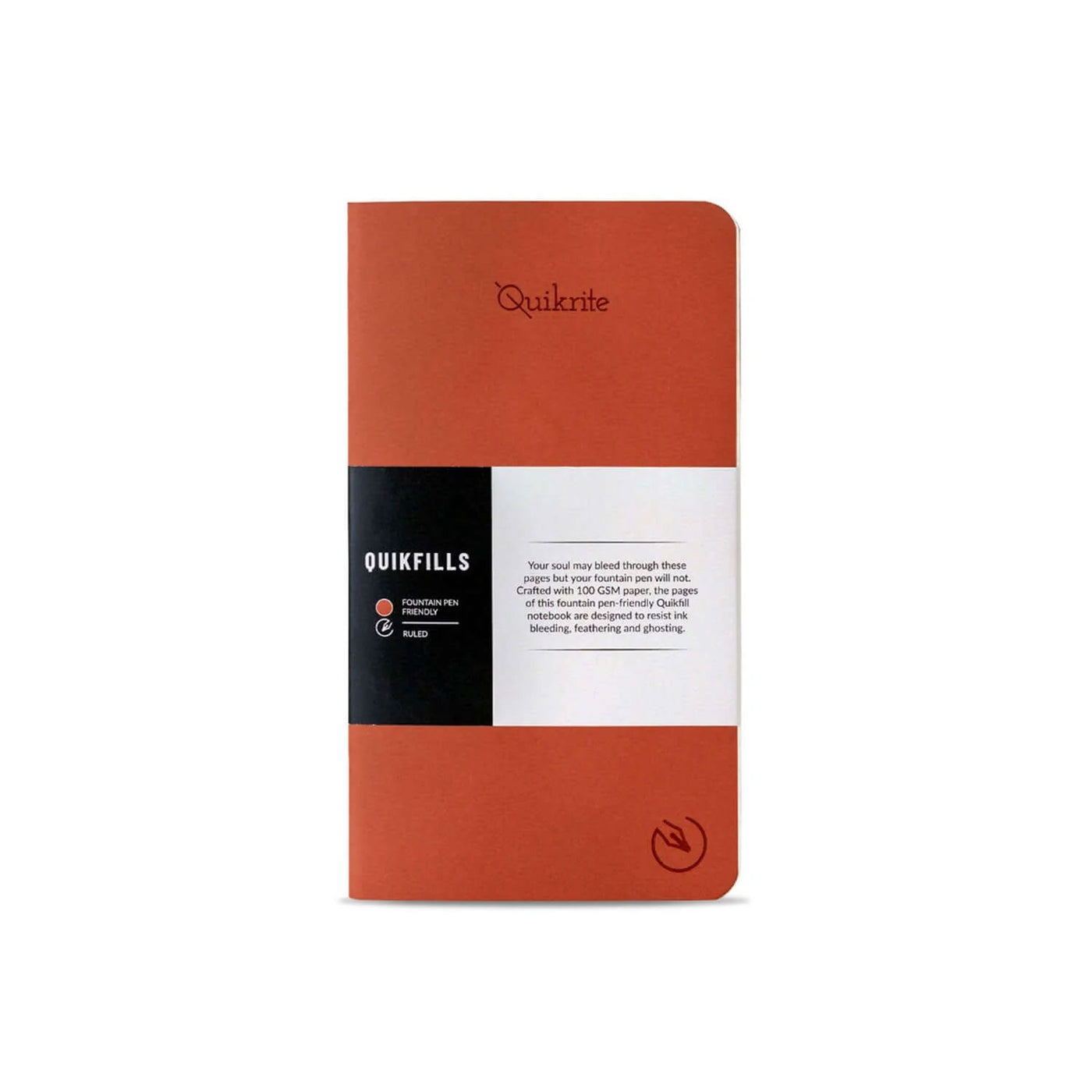 Pennline Quikfill Notebook Refill For Quikrite, Rust - Set Of 2 1