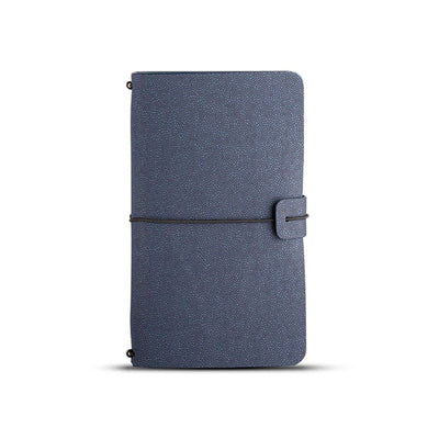 Pennline Quikrite Pebl Journal, Midnight Blue (Plain, Ruled, Square Ruled, Dot Ruled) - A5 1