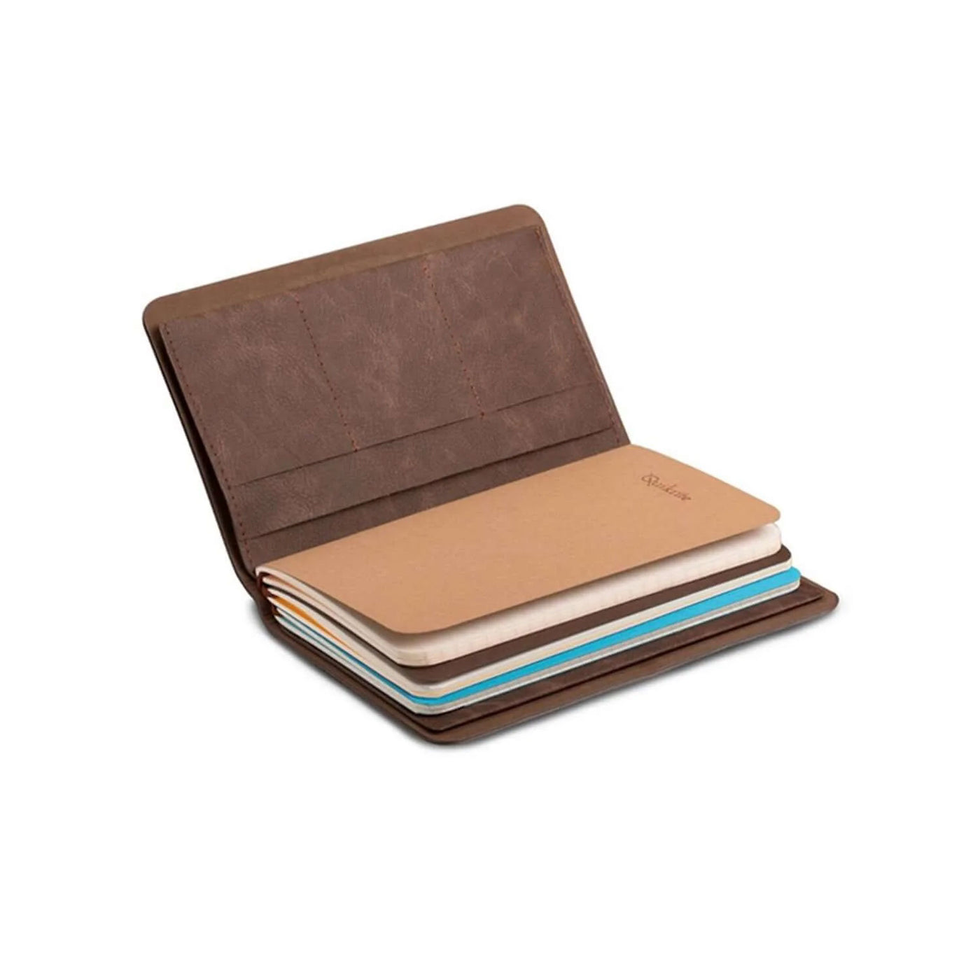 Pennline Quikrite Pebl Journal, Rustic Brown (Plain, Ruled, Square Ruled, Dot Ruled) - A5 3