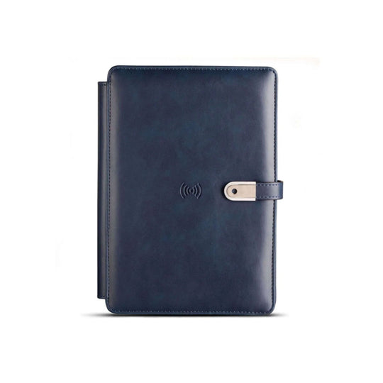 Pennline Design 7 Organizer with Wireless Charging + 4000 mAh Powerbank + 16GB Flash Drive - Blue