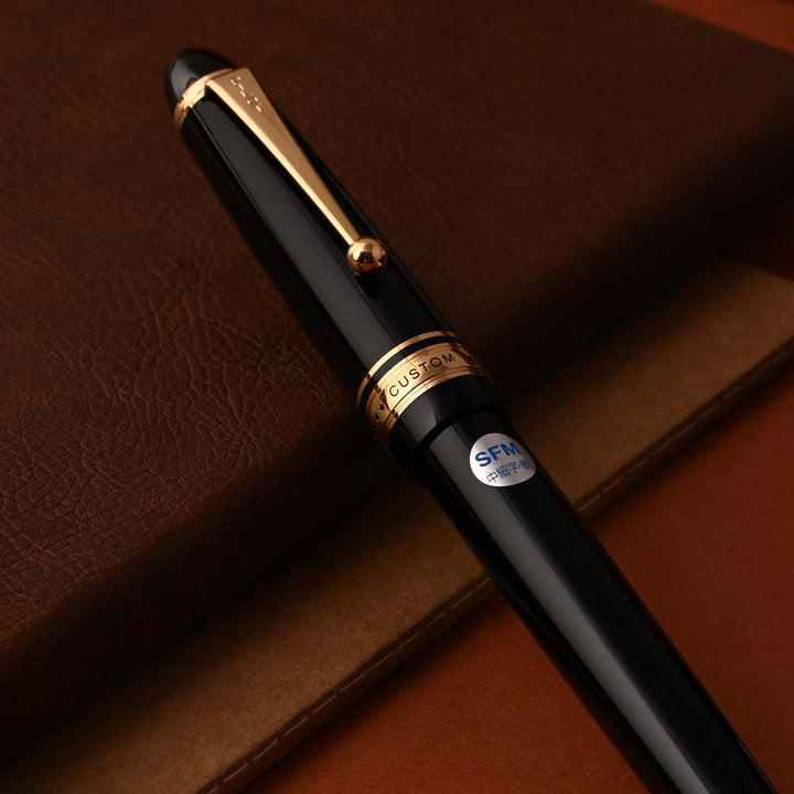 Buy Pilot Custom 743 Fountain Pen - Black GT Online at Makoba - Pilot