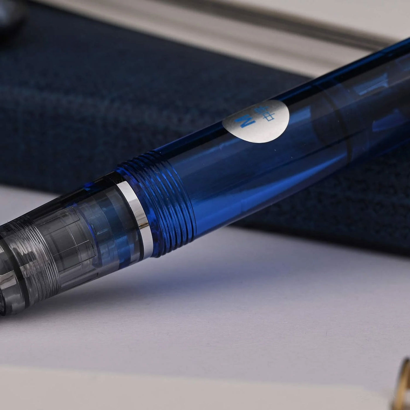 Pilot Custom Heritage 92 Fountain Pen - Transparent Blue CT 6