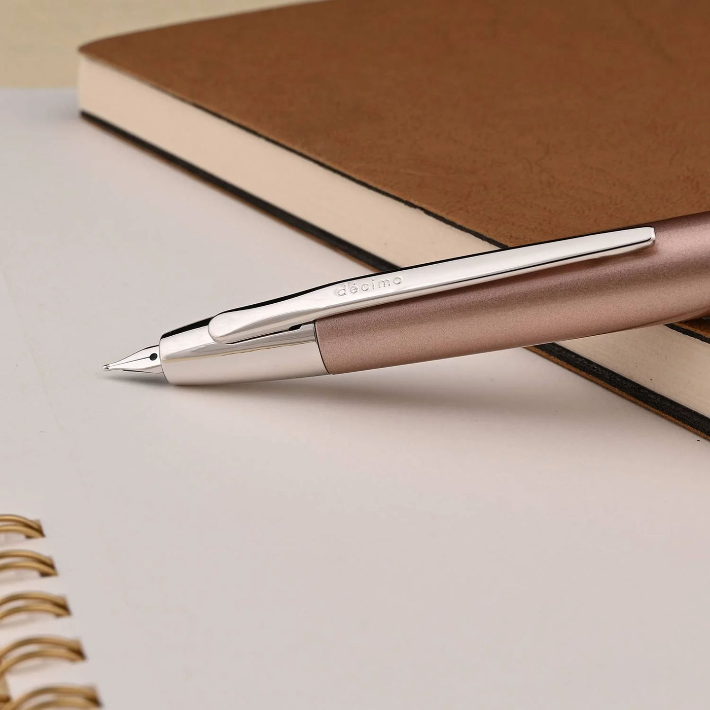 Buy Pilot Capless Decimo Fountain Pen - Champagne CT Online - Pilot ...