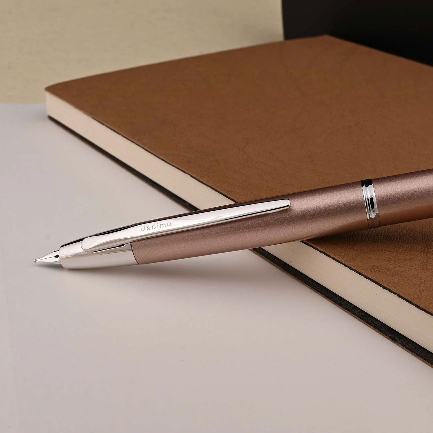 Buy Pilot Capless Decimo Fountain Pen - Champagne CT Online - Pilot ...